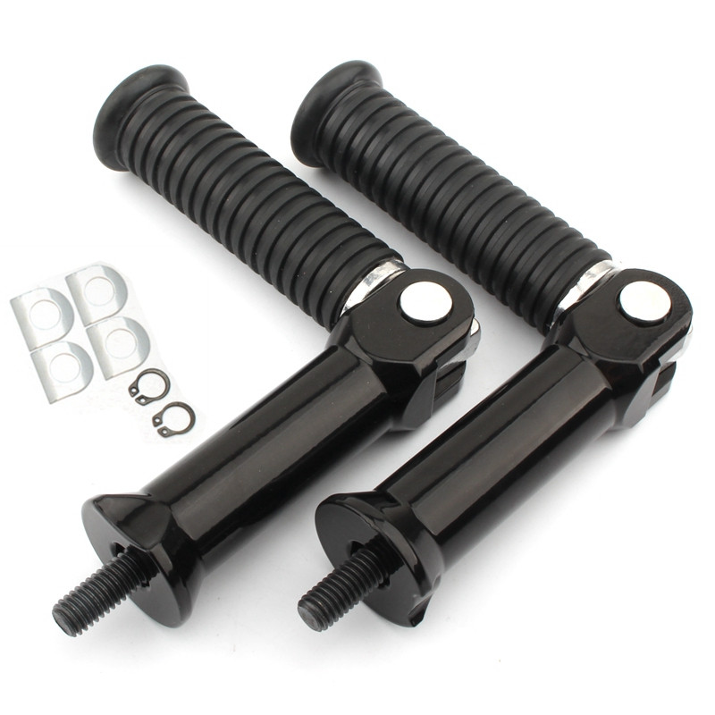 Galiniai keleivio kojos kaiščiai pedalo pėdos atramos laikiklis, skirtas Harley Softail Breakout Fat Boy Street Bob Sport Glide Deluxe 2018–2023 m.