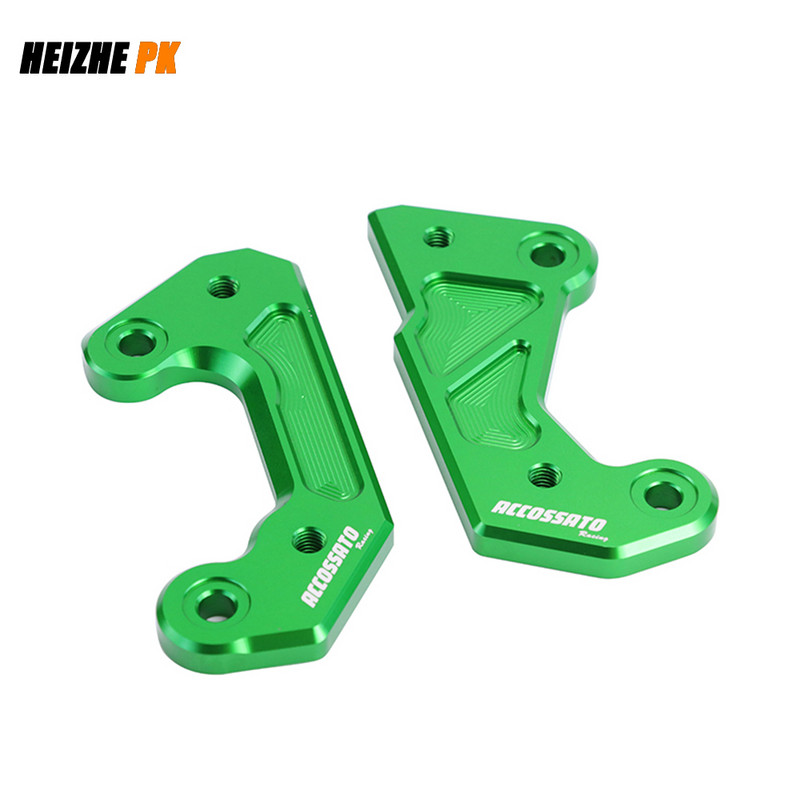 Pre motocykel Kawasaki Z400 Ninja 400, príslušenstvo pre zdvíhanie pedálov, zväčšovanie predného pedálu a pohyblivý držiak vzadu.