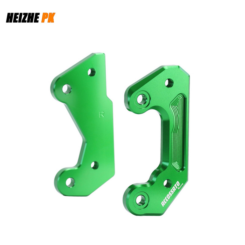 Pre motocykel Kawasaki Z400 Ninja 400, príslušenstvo pre zdvíhanie pedálov, zväčšovanie predného pedálu a pohyblivý držiak vzadu.