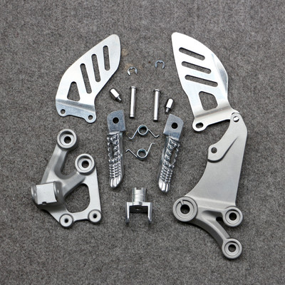 Подходящ за Suzuki 2006 - 2010 GSXR600 GSXR750 Аксесоари за мотоциклети Предни колчета за крака Скоба за поставка за крака GSXR 600 GSX-R 750 2007 2008
