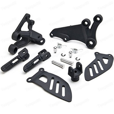 Alkalmas Suzuki 2006 - 2010 GSXR600 GSXR750 motorkerékpár-tartozékok első lábtartók lábtartó konzol GSXR 600 GSX-R 750 2007 2008