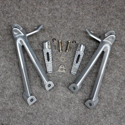 Alkalmas Suzuki 2006 - 2010 GSXR600 GSXR750 motorkerékpár-tartozékok első lábtartók lábtartó konzol GSXR 600 GSX-R 750 2007 2008