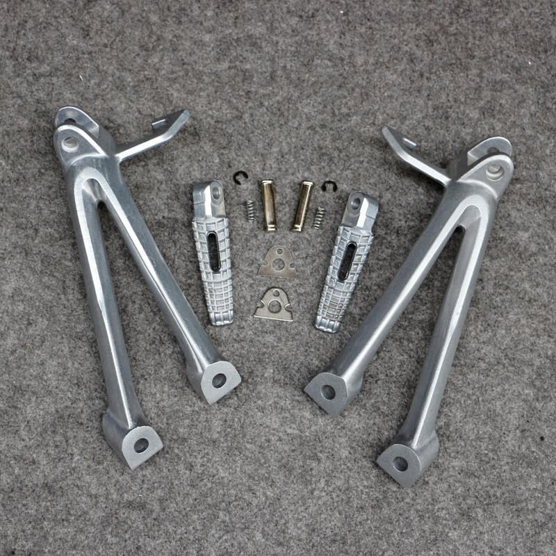 Alkalmas Suzuki 2006 - 2010 GSXR600 GSXR750 motorkerékpár-tartozékok első lábtartók lábtartó konzol GSXR 600 GSX-R 750 2007 2008