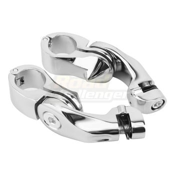 Μοτοσικλέτα Universal Highway Bar Foot Pegs Engine Guard Pedal Foot For Harley Touring Road Electra Street Glide King XL 883 1200