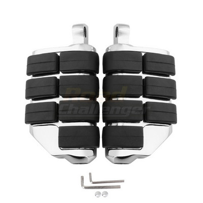 Motorkerékpár univerzális Highway Bar lábcsapok Motorvédő pedáltalp Harley Touring Road Electra Street Glide King XL 883 1200