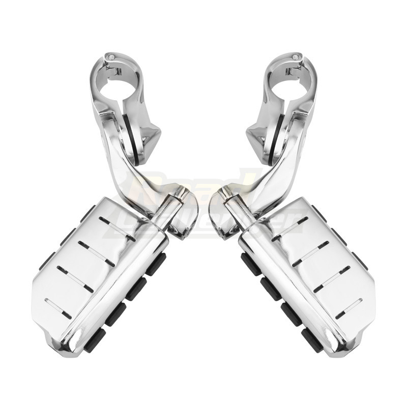 Motorkerékpár univerzális Highway Bar lábcsapok Motorvédő pedáltalp Harley Touring Road Electra Street Glide King XL 883 1200