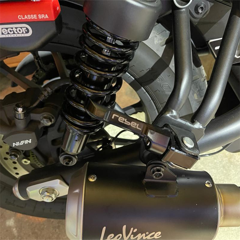 Honda Rebel500 Rebel300 CMX500 CMX300 Rebel CMX 500 300 motorkerékpár-tartozékokhoz CNC alumínium hátsó utas lábtartók pedálok