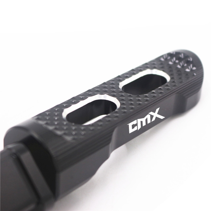 Honda Rebel500 Rebel300 CMX500 CMX300 Rebel CMX 500 300 motorkerékpár-tartozékokhoz CNC alumínium hátsó utas lábtartók pedálok