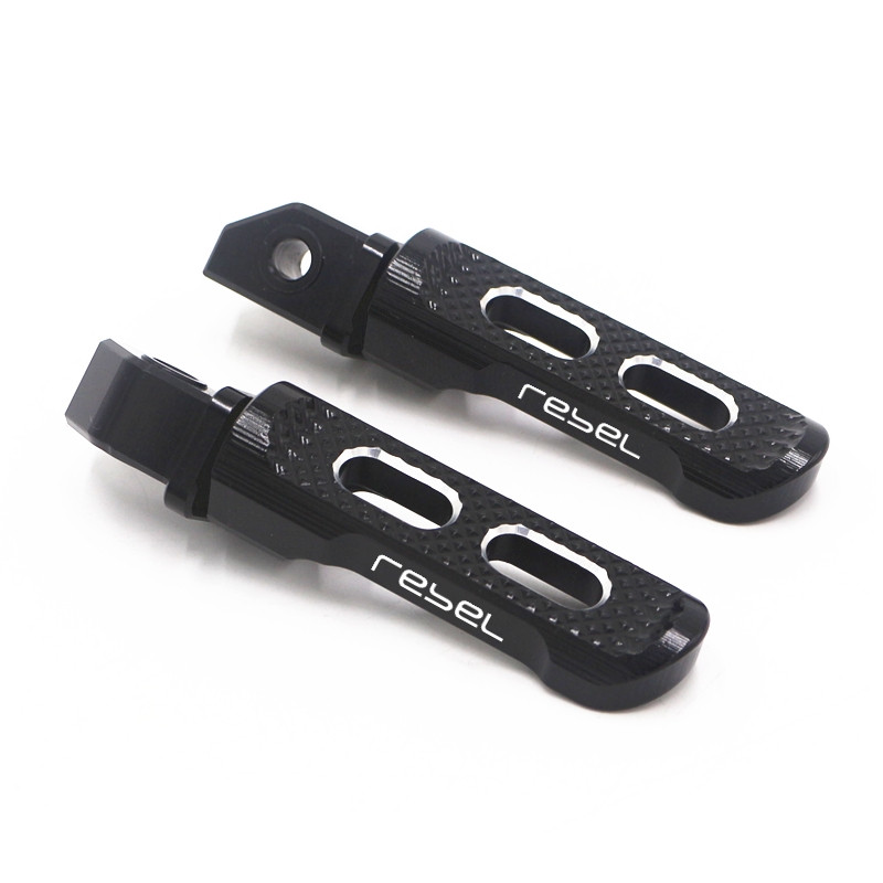 Honda Rebel500 Rebel300 CMX500 CMX300 Rebel CMX 500 300 motorkerékpár-tartozékokhoz CNC alumínium hátsó utas lábtartók pedálok