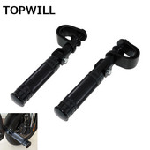 25-32 mm-es motorkerékpár autópálya-csapok ütközőrúd-bilincs-rögzítő motorvédő lábcsapok lábtartó Harley Touring Sportster XL883 1200-hoz