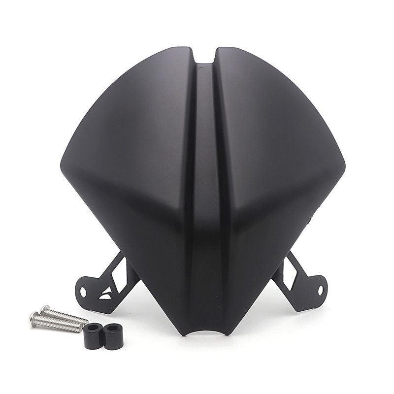 Predné čelné sklo, deflektor vzduchu, čelné sklo, ochranný štít proti hmyzu pre 1290 Super SuperDuke R 2020 -UP, čierno-oranžový, motocykel