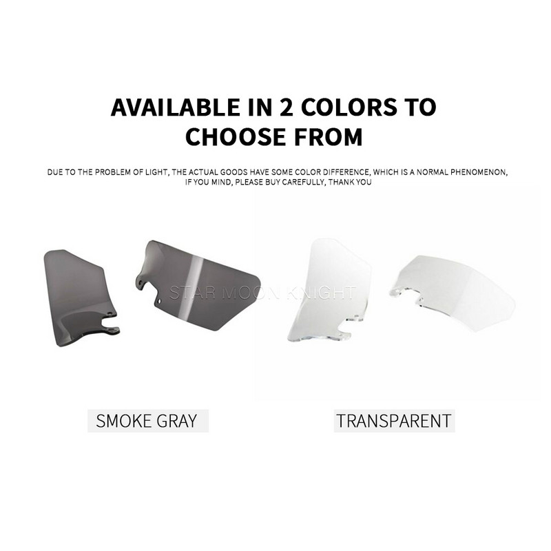 Szélvédő BMW R 1200 GS 1200 ADV R1200GS Adventure 2004 - 2012-hez Tartozékok Oldalsó szélvédő burkolat Szélvédő terelő