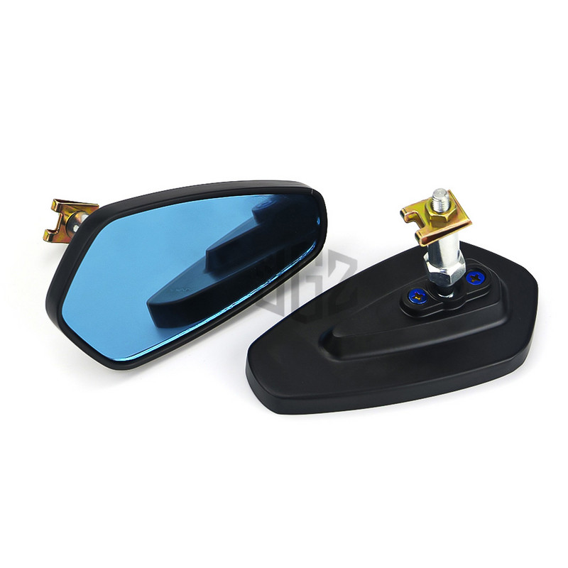 Motorkerékpár-tartozékok CNC alumínium hátsó visszapillantó tükrök kék üveg pár YAMAHA XMAX 250 300 400 2017 - 2021 2022 2023