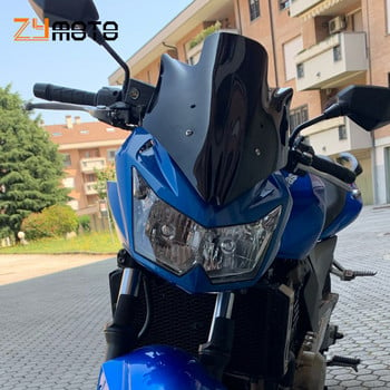 Безплатна и безплатна доставка Предно стъкло за Kawasaki Z1000 2007 2008 2009 Дефлектори за предно стъкло Предно стъкло Черен прозрачен Z 1000