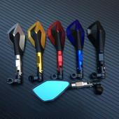 Pár 8mm 10mm CNC hliníkových motocyklových spätných zrkadiel, bočných zrkadiel, spätných zrkadiel pre motocykel Kawasaki Z900 Z900RS Z800 Z1000