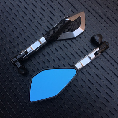 Pár 8mm 10mm CNC hliníkových motocyklových spätných zrkadiel, bočných zrkadiel, spätných zrkadiel pre motocykel Kawasaki Z900 Z900RS Z800 Z1000