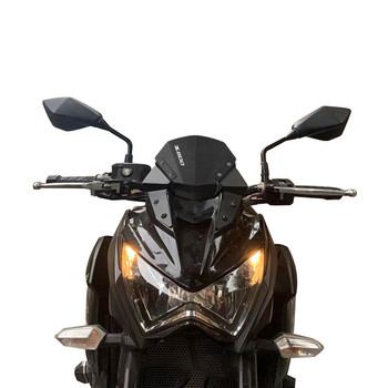 Νέο Υψηλής Ποιότητας Μαύρο Ζ800 Μοτοσικλέτα Παρμπρίζ Ζελατίνα Παρμπρίζ Παρμπρίζ για KAWASAKI Z 800 2013 2014 2015 2016
