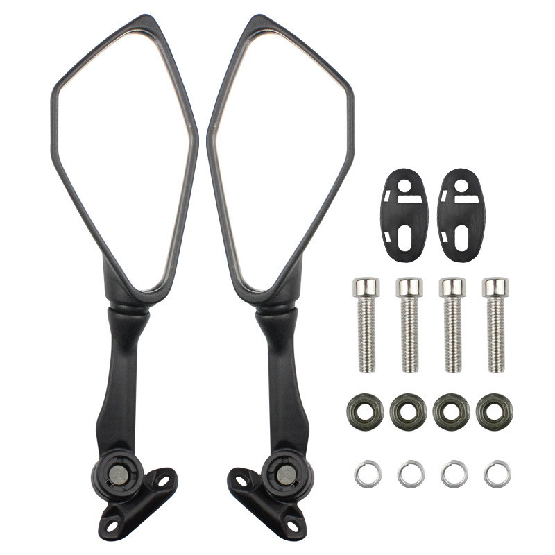 Ninja mootorratta tahavaatepeeglitele Kawasaki Ninja 125 250 300 400 650 1000 H2 H2R ZX6R ZX10R ZX14R jaoks