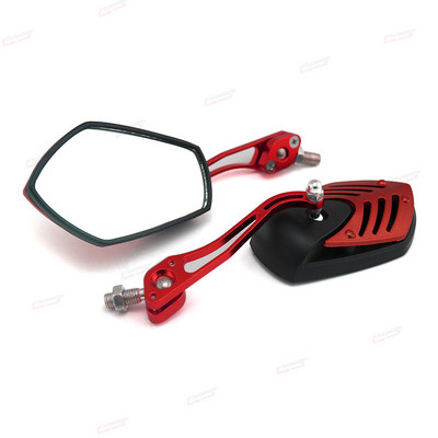 1 par univerzalnih retrovizora za motocikle Podesivo bočno retrovizor za skuter E-bicikl Dirt Bike Dodaci za motocikl