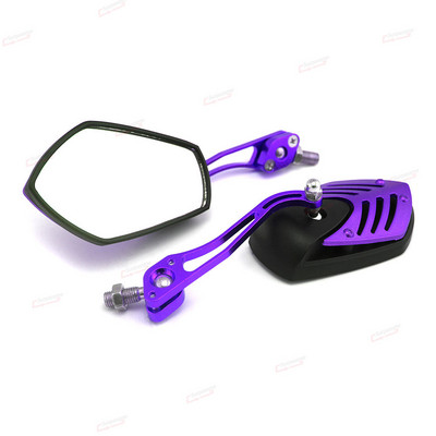 1 par univerzalnih retrovizora za motocikle Podesivo bočno retrovizor za skuter E-bicikl Dirt Bike Dodaci za motocikl