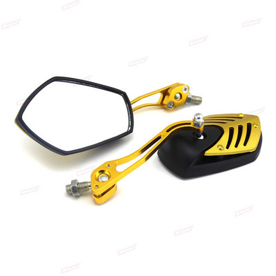 1 par univerzalnih retrovizora za motocikle Podesivo bočno retrovizor za skuter E-bicikl Dirt Bike Dodaci za motocikl