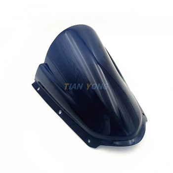 Μοτοσικλέτα για Kawasaki ZX10RR 2021-2022 Bubble Windshield Wind Deflectore Υψηλής ποιότητας Windscreen Smoke Black Clear Spoiler