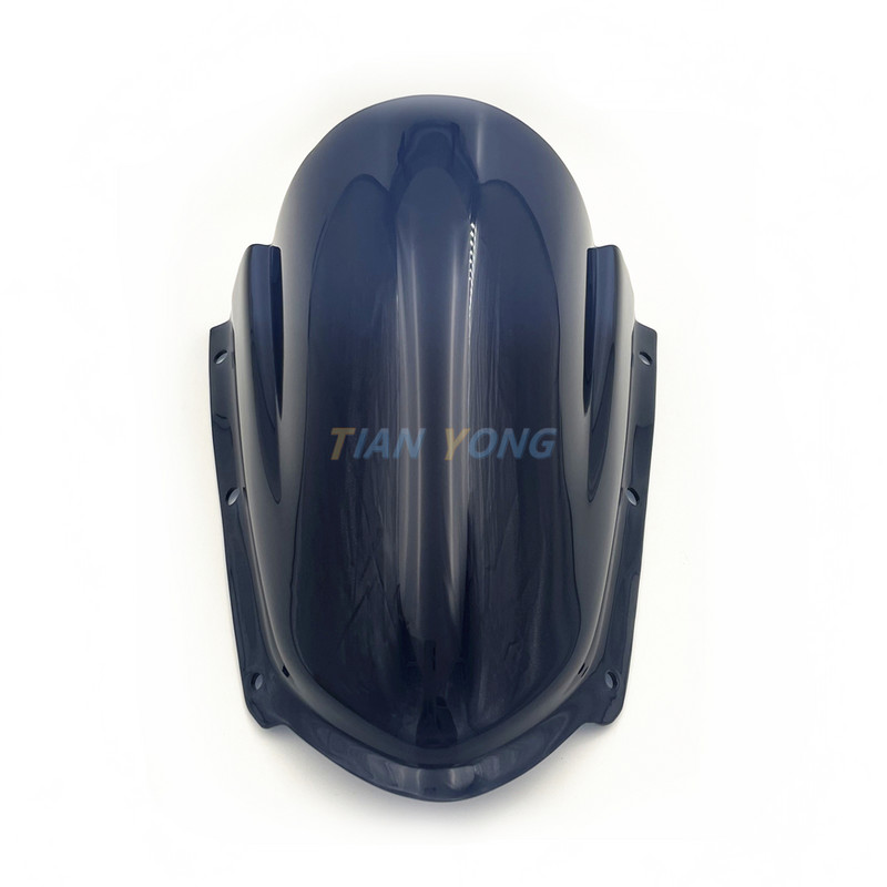 Mootorratas Kawasaki ZX10RR 2021-2022 Bubble Tuuleklaasi Tuulesuunaja Kvaliteetne Esiklaas Suits Must Selge Spoiler