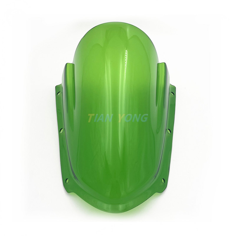 Mootorratas Kawasaki ZX10RR 2021-2022 Bubble Tuuleklaasi Tuulesuunaja Kvaliteetne Esiklaas Suits Must Selge Spoiler