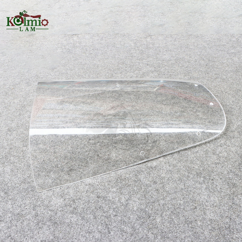 Vhodné pre čelné sklo motocykla Kawasaki ZRX1100 ZRX1200, 39 mm číre, ZRX 1100 1999 - 2000, ZRX 1200 2001 - 2005 2002 2003