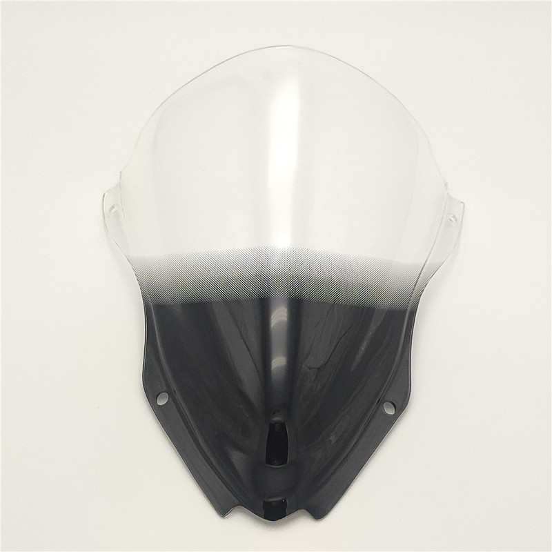 Deflektor vetra pre motocykel, dymové čierne čelné sklo pre Kawasaki ZX10R 2017-2018-2019-2020, bublinový spojler čelného skla ZX 10R