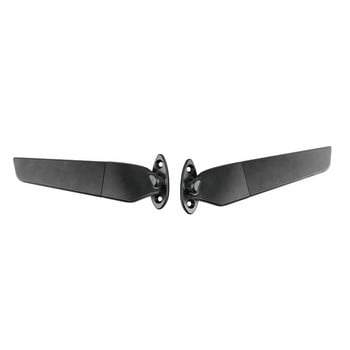 MKLIGHTECH за KAWASAKI Ninja 250 300 400 650 2019 2020 2021 Огледала за обратно виждане Wind Wing Регулируемо въртящо се странично огледало Winglet