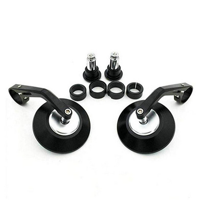 Spätné zrkadlo na motocykel 7/8" okrúhle CNC diely Cafe Racer, bočné zrkadlo na motocykel, koniec tyče, koniec motocykla pre Kawasaki a Honda
