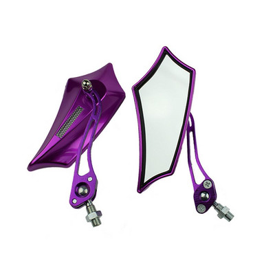 2 db motorkerékpár visszapillantó tükör alumínium ötvözet motorkerékpár CNC pites motorkerékpár oldalsó tükör SL-2700-A univerzális robogókhoz E-bike