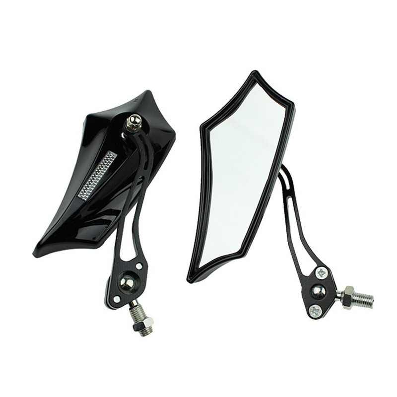 2 db motorkerékpár visszapillantó tükör alumínium ötvözet motorkerékpár CNC pites motorkerékpár oldalsó tükör SL-2700-A univerzális robogókhoz E-bike
