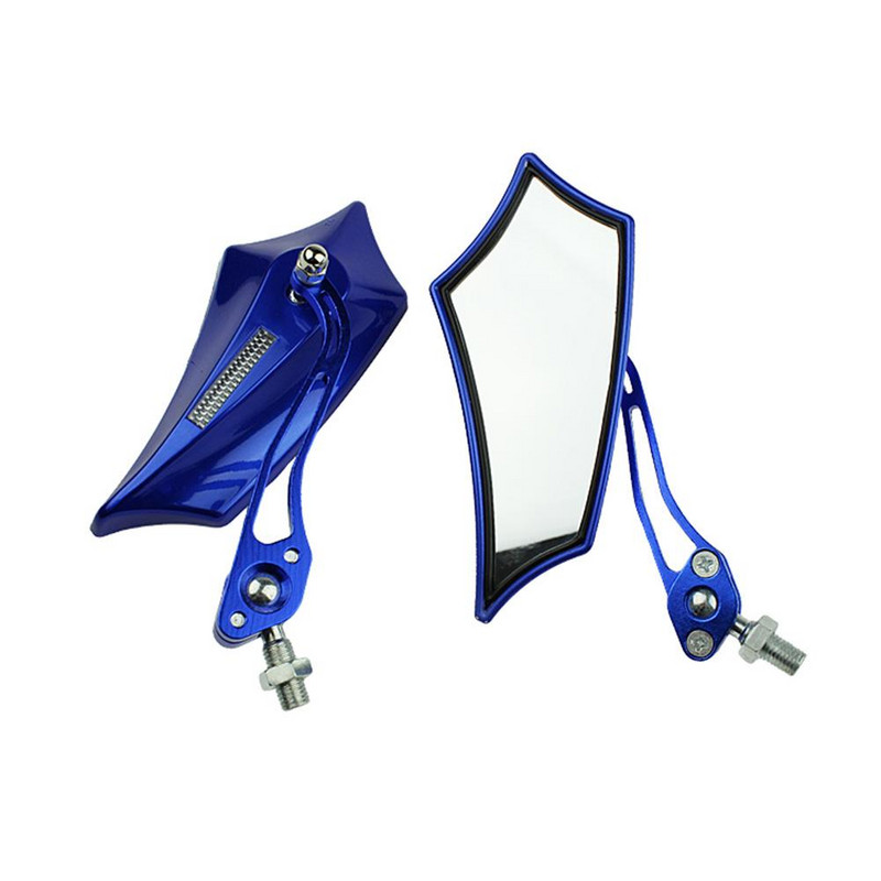 2 db motorkerékpár visszapillantó tükör alumínium ötvözet motorkerékpár CNC pites motorkerékpár oldalsó tükör SL-2700-A univerzális robogókhoz E-bike