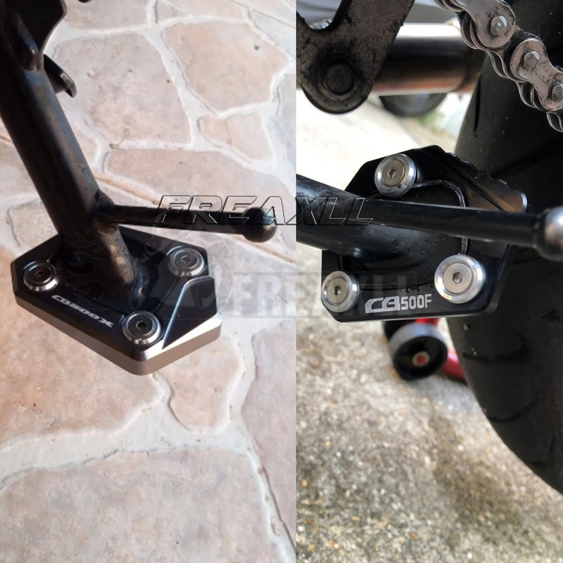 Motociklo šoninio stovo atramos kojos plokštės padas Padidinti prailginimą, skirtą Honda NC700 NC 700 S/X NC700X NC700S Integra 2012 2013 2014 m.