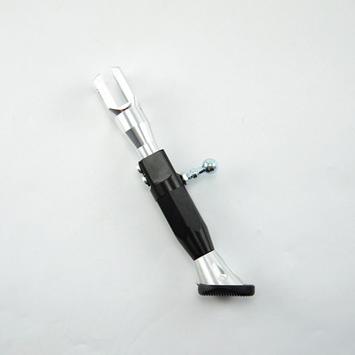 Állítható CNC fém motorkerékpár lábtámasztó Electrombile Kick oldalsó állvány