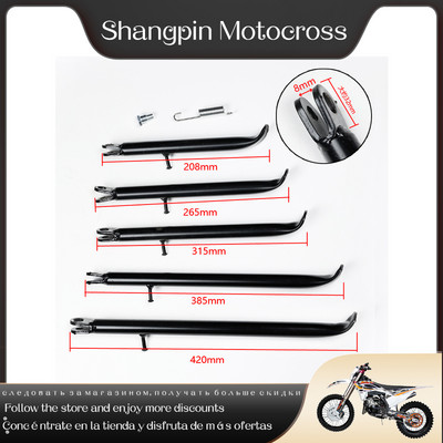 Bočný držiak na parkovanie motocykla, držiak statívu 208/265/315/385/420 mm pre KTM KAYO Bosuer SX SXF KLX KX KXF YZ YZF CR CRF RMZ