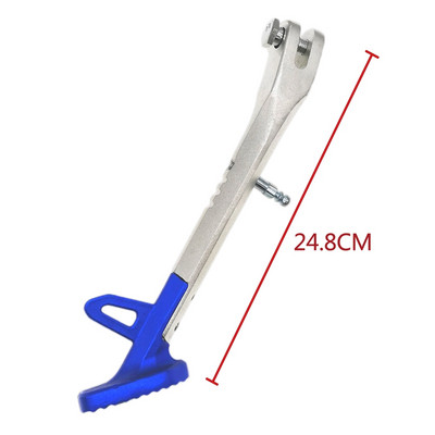 Motocyklové diely MotoLovee Stojany pre skútre Upravený držiak statívu z CNC hliníkovej zliatiny Bočný stojan Držiak