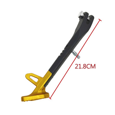 Motocyklové diely MotoLovee Stojany pre skútre Upravený držiak statívu z CNC hliníkovej zliatiny Bočný stojan Držiak