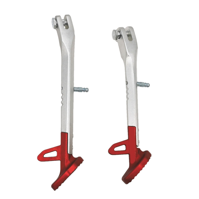 Motocyklové diely MotoLovee Stojany pre skútre Upravený držiak statívu z CNC hliníkovej zliatiny Bočný stojan Držiak