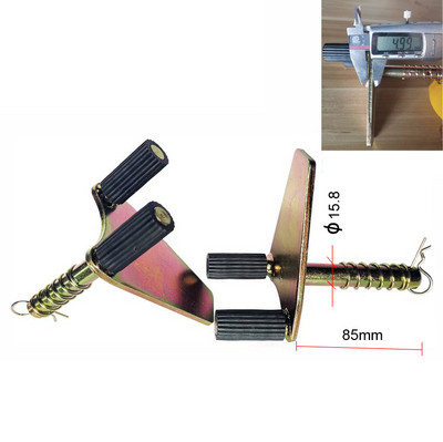 HZYEYO motorkerékpár állványok keréktartó keret állvány lengőkar emelő állvány horgok kampós villa U-stílus és gumi L típus, T-050