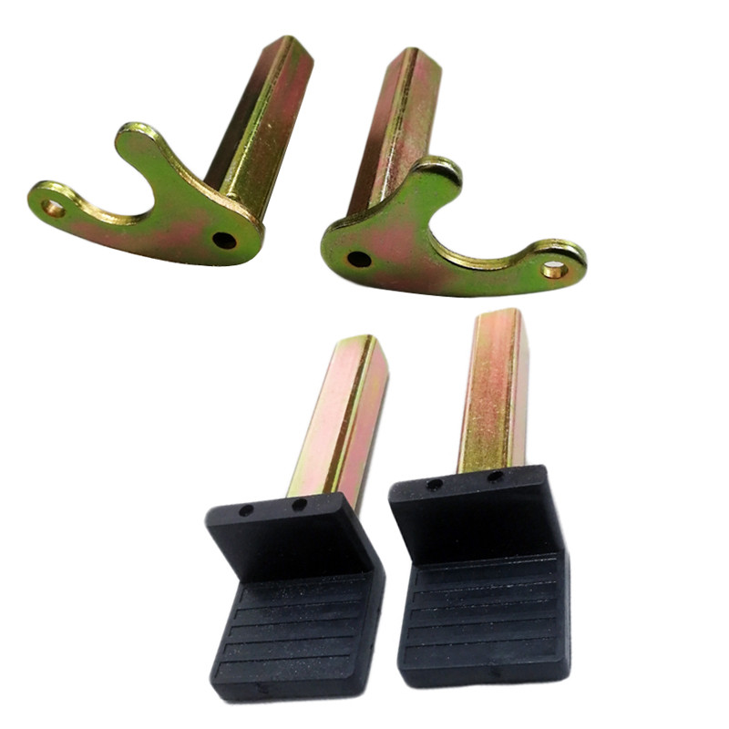 HZYEYO motorkerékpár állványok keréktartó keret állvány lengőkar emelő állvány horgok kampós villa U-stílus és gumi L típus, T-050