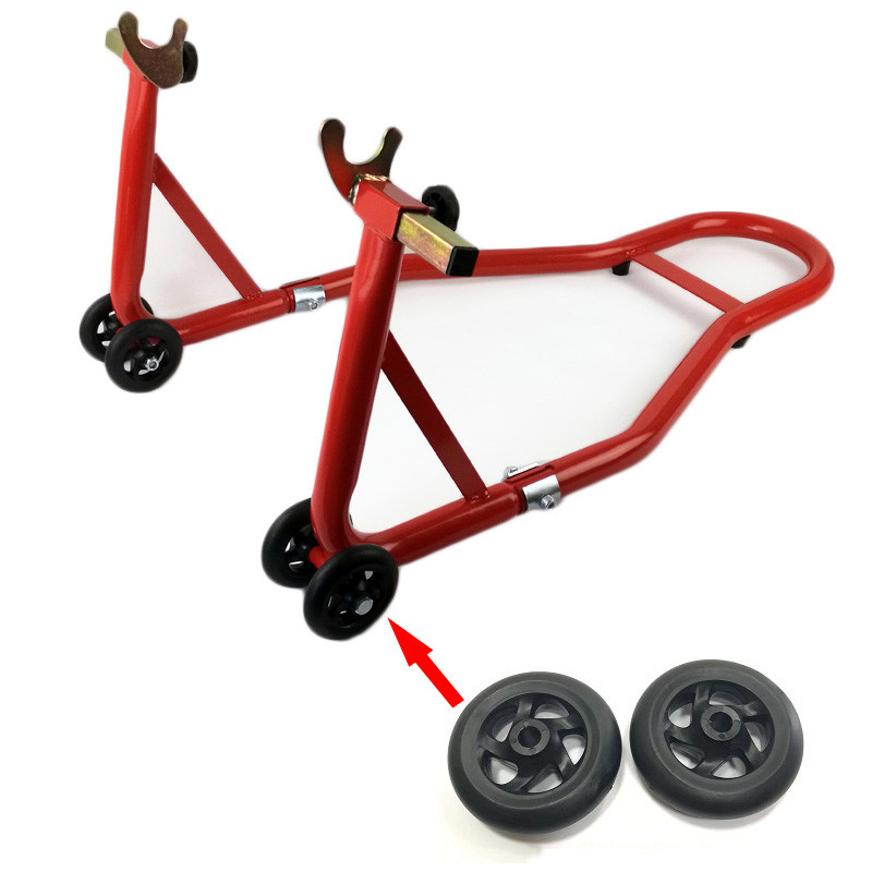 HZYEYO motorkerékpár állványok keréktartó keret állvány lengőkar emelő állvány horgok kampós villa U-stílus és gumi L típus, T-050