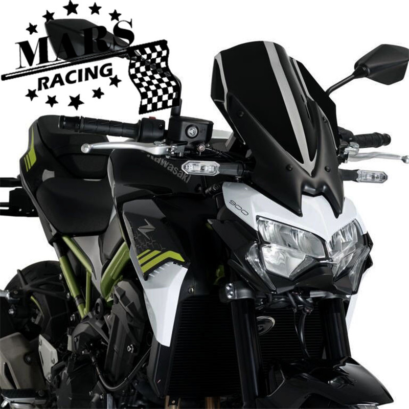 Мотоциклетни спортни туристически предни стъкла, предно стъкло, визир, визор, дефлектор за вятър, подходящ за KAWASAKI Z650 Z-650 2020-2021 Z 650 '20-'21