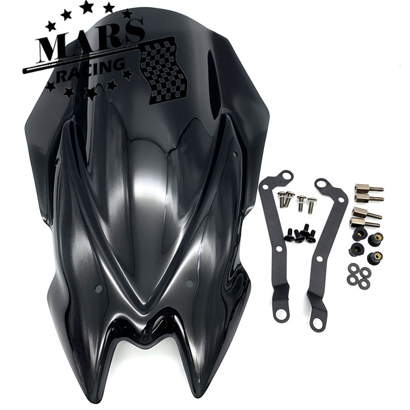 Мотоциклетни спортни туристически предни стъкла, предно стъкло, визир, визор, дефлектор за вятър, подходящ за KAWASAKI Z650 Z-650 2020-2021 Z 650 '20-'21