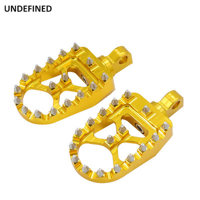 Széles lábtartók Golden MX Offroad lábtartók Chopper Bobber lábtartó Harley Dyna Fatboy Sportster 883 Softail StreetBob Touringhoz