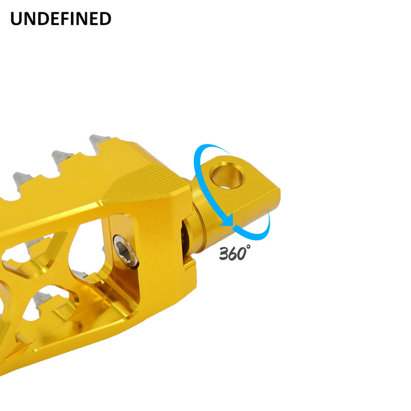 Széles lábtartók Golden MX Offroad lábtartók Chopper Bobber lábtartó Harley Dyna Fatboy Sportster 883 Softail StreetBob Touringhoz