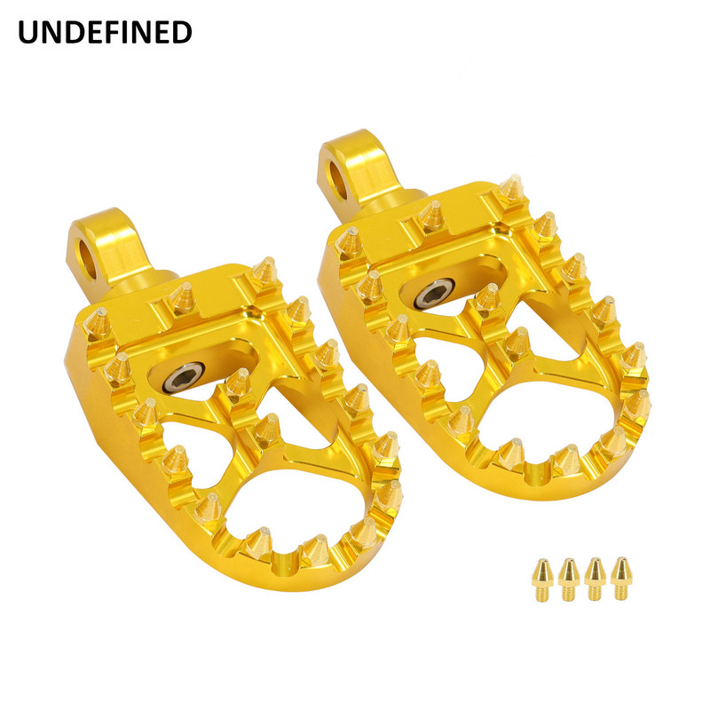 Széles lábtartók Golden MX Offroad lábtartók Chopper Bobber lábtartó Harley Dyna Fatboy Sportster 883 Softail StreetBob Touringhoz