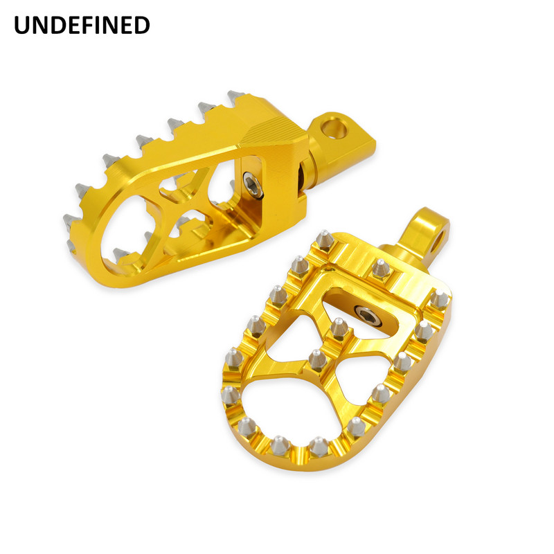 Széles lábtartók Golden MX Offroad lábtartók Chopper Bobber lábtartó Harley Dyna Fatboy Sportster 883 Softail StreetBob Touringhoz